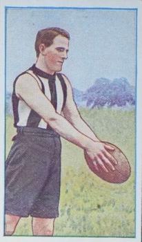 1921 J.J.Schuh Magpie Cigarettes Victorian League Footballers #NNO Charlie Brown Front